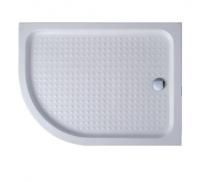 Поддон акриловый Cezares ассиметричный радиальный, R-550 1200x1000x150, TRAY-A-RH-120/100-550-15-W-R