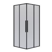 Душевая кабина Niagara Nova 90*90, прозрачное, профиль черный матовый, NG-6823-34BLACK