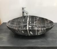 Раковина накладная CeramaLux с донным клапаном, 206