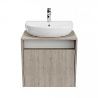 Тумба Kerama Marazzi Pro/Про подвесная 1 ящик 60, дуб Орегон, PRO.60.1\OAK.O