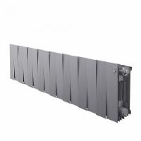 Радиатор биметаллический Royal Thermo PianoForte 200 /Silver Satin - 16 секций, серебристый, RTPSS20