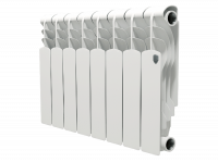 Радиатор биметаллический Royal Thermo Revolution Bimetall 350 - 8 секций, белый, RTRB35008