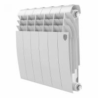Радиатор биметаллический Royal Thermo BiLiner 350 /Bianco Traffico - 6 секций, белый, RTBBT35006