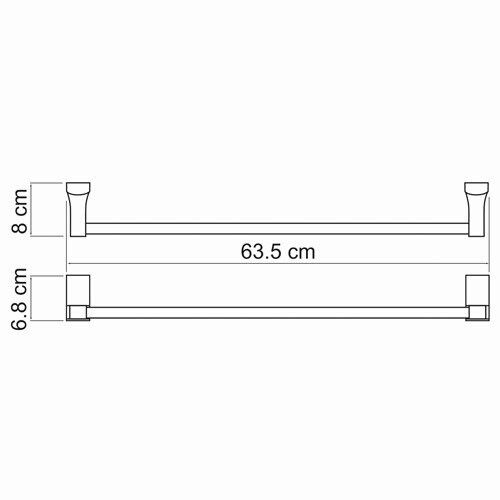 Держатель полотенец WasserKRAFT Leine K-5000, K-5030
