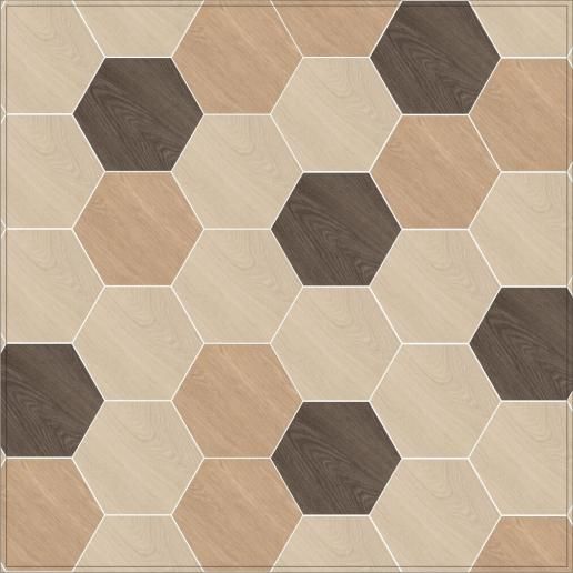 Плитка напольная Kerama Marazzi Брента 20х23,1 коричневый 23022