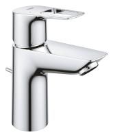 Смеситель для раковины Grohe BauLoop, с донным клапаном, S-Size, хром, 23335001