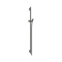 Душевая штанга Hansgrohe Unica S Puro 90 см со шлангом и держателем, черный матовый, 28631340