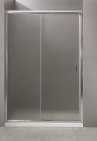 Душевая дверь BelBagno 1350x1850, прозрачное стекло, хромированный профиль, UNO-BF-1-135-C-Cr
