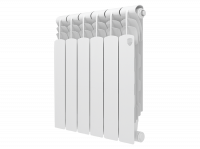 Радиатор биметаллический Royal Thermo Revolution Bimetall 500 2.0 – 6 секций, белый, RTRB250006