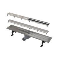 Водоотводящий желоб Fit&Go с двухсторонней решеткой, APZ13-DOUBLE9-950