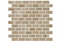 Декор Kerama Marazzi Эвора мозаичный бежевый глянц 32х30, MM13121