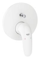Смеситель для ванны Grohe Eurostyle 2015 Solid, внешняя часть, белая луна, 24047LS3