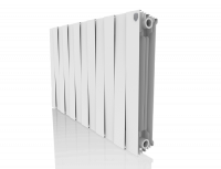 Радиатор биметаллический Royal Thermo PianoForte 500 new/Bianco Traffico - 12 секций, белый, RTPN500