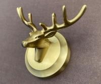 Крючок настенный Bronze De Luxe Олень бронзовый (81152)