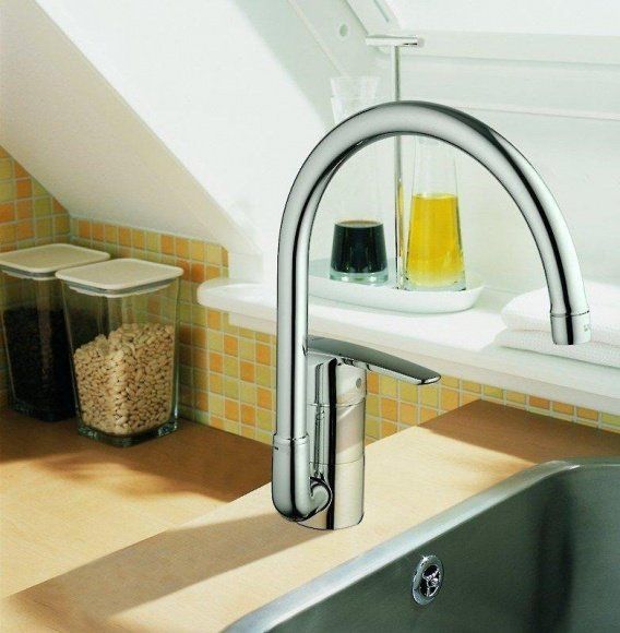 Смеситель для кухни Grohe Euroeco, хром, 32752000