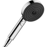 Душевая лейка Hansgrohe Pulsify Select 105 3jet Activation, хром, 24100000
