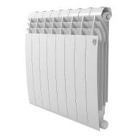 Радиатор биметаллический Royal Thermo BiLiner 500 /Bianco Traffico - 8 секций, белый, RTBBT50008