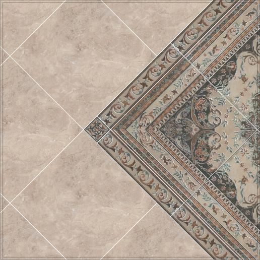 Декор Kerama Marazzi Мраморный дворец 40,2х40,2 ковёр HGD\A175\SG1550L