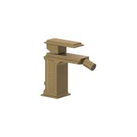 Смеситель для биде Gessi Элэганца (Eleganza), с донным клапаном, античная бронза, 46007#713