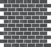 Декор Kerama Marazzi Милан Буонарроти серый темный мозаичный 32x30x11, MM13106