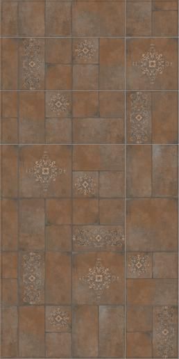 Керамогранит Kerama Marazzi Каменный остров 30х30 коричневый декорированный SG926400N