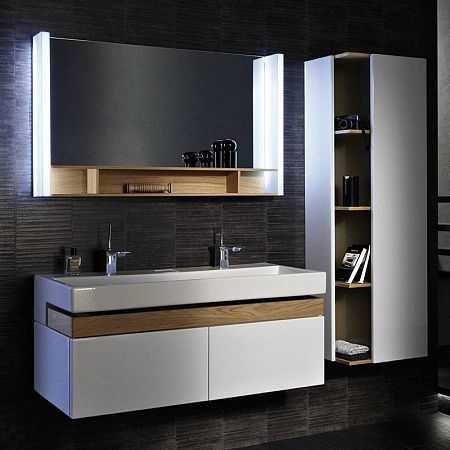 Пенал подвесной Jacob Delafon Terrace Premium, 50 см, правосторонний, белый глянец, EB1740DRU-G1C