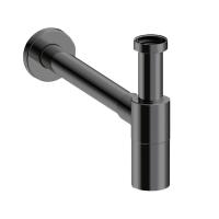 Сифон для раковины Almar Mixers черный металл брашированный PVD