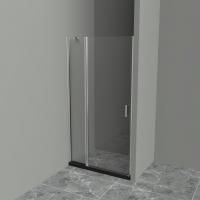 Душевая дверь BelBagno 1100x1950, прозрачное стекло, хромированный профиль, UNO-B-12-40+70-C-Cr