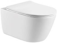 Унитаз подвесной Aquatek Оберон с сиденьем Soft Close, AQ1363W-00