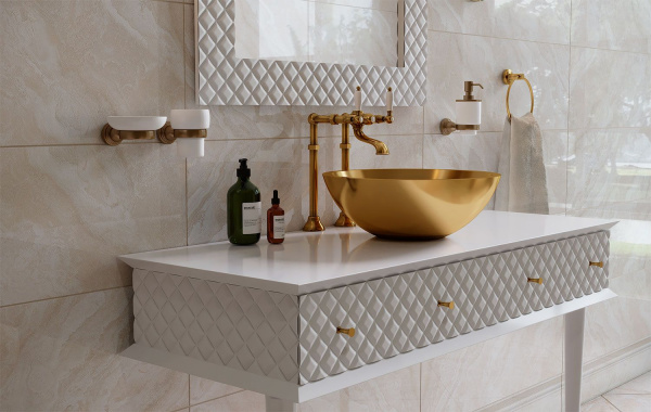 Бордюр Eurotile Ceramica CRYSTILE 15х29,5, 71