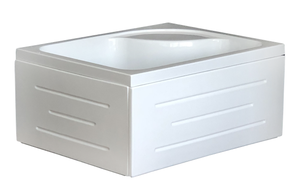 Душевая кабина Royal Bath 120х80х200, прозрачное стекло, хромированный профиль,  правый, RB 8120ВP-T