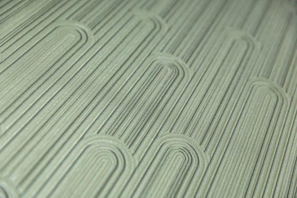 Обои виниловые Kerama Marazzi Арки мотив, зеленый, KM5303