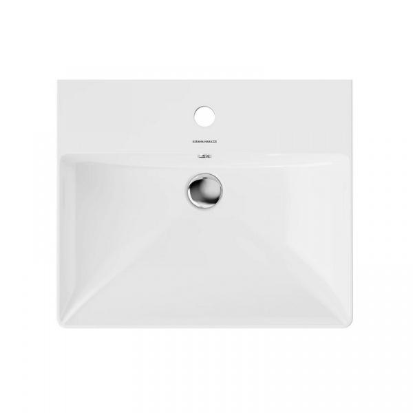 Раковина мебельная Kerama Marazzi Pro/Про 50, белая глянцевая, KMPRWb50GWh1