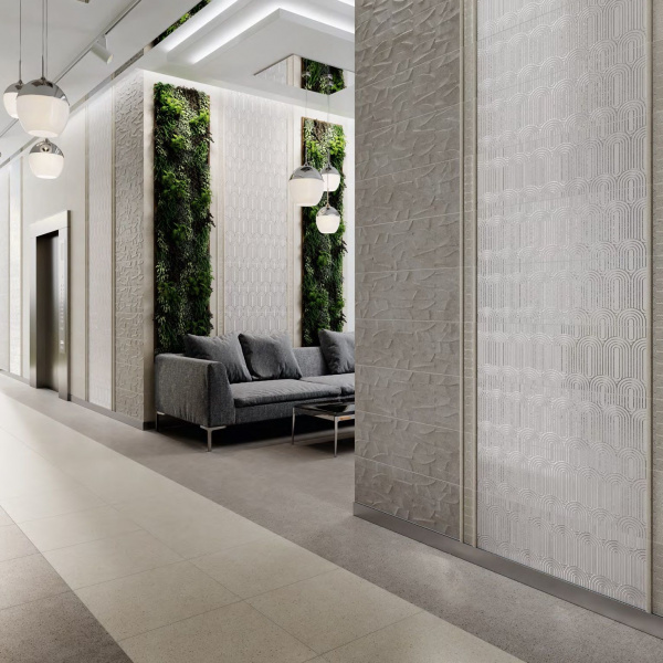 Карандаш Kerama Marazzi Милан Безана серый светлый 25x2x11, PFH003R