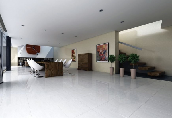 Керамогранит Grasaro Travertino Polish Beige/Бежевый G-420 60x60 G-420/PR/60x60