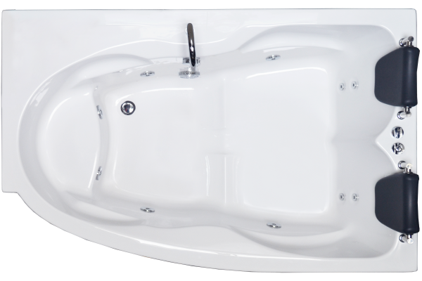 Ванна акриловая Royal Bath SHAKESPEARE 170х110х67 см, белый, с каркасом, правая, RB652100K-R