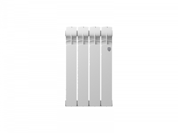 Радиатор биметаллический Royal Thermo Indigo Super+ 500 - 4 секции, белый, RTISN50004