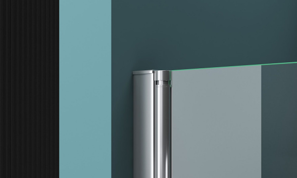 Душевая кабина BelBagno Albano 1000x1000x1950, прозрачное стекло, хромированный профиль, ALBANO-AS-1