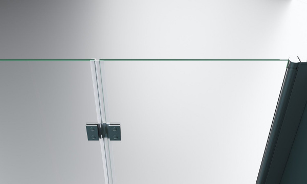 Душевая кабина BelBagno Albano 1000x900x1950, прозрачное стекло, хромированный профиль, ALBANO-ASH-1