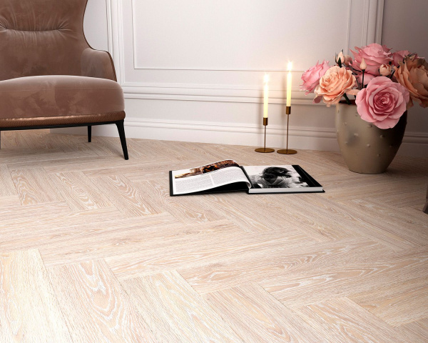 Керамогранит Eurotile Ceramica Oak Basalt white 15*60