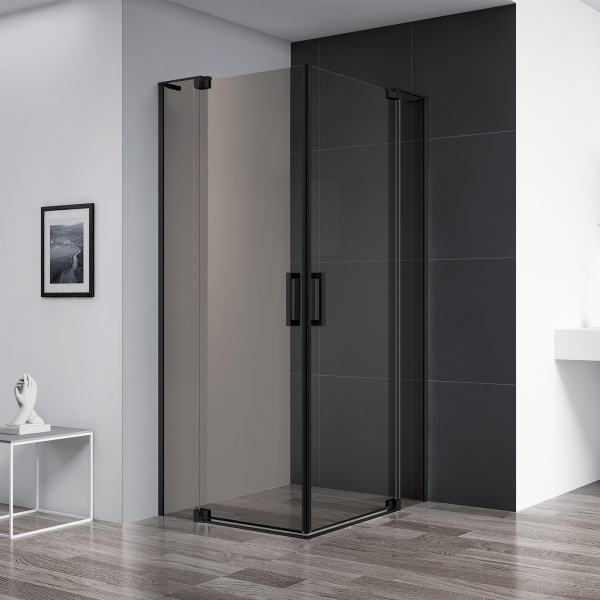 Душевая кабина Cezares SLIDER-A-2-70/80-BR-NERO