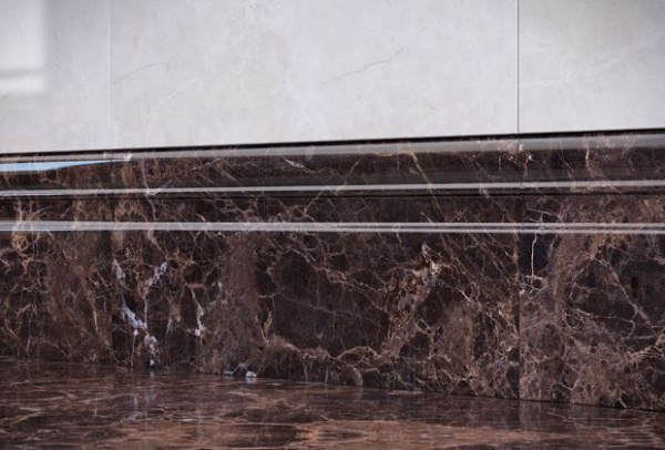 Плитка для стен Golden Tile 300х600 Lorenzo Modern Темно-бежевый (Н4Н151)
