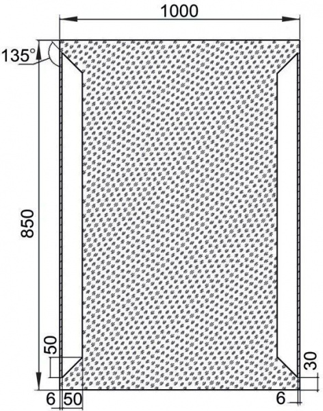 Зеркало Aquanet Сорренто 10085 LED
