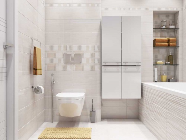Вставка Cersanit Атрия (Atria) 20х44 многоцветный, 10120