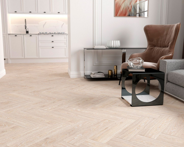 Керамогранит Eurotile Ceramica Oak Basalt white 15*60