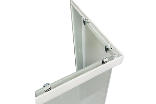 Душевая кабина Royal Bath 85х115х200 матовое стекло, белый профиль,