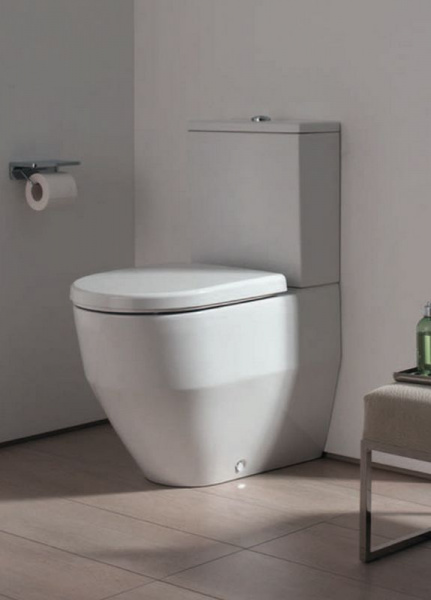 PRO низ к унитазу чаша комбинированная напольная, выпуск Vario, бел 8.2595.2.000.000.1