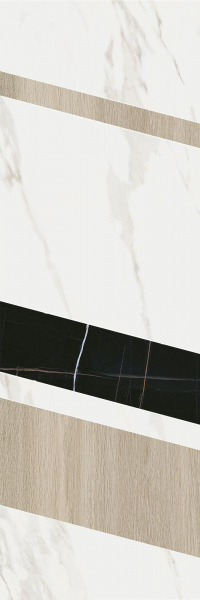 Декор Kerama Marazzi Бертран 2 микс 40x120, ID130