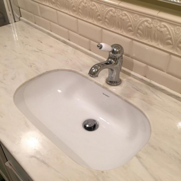 Раковина Duravit D-Code под столешницу 490, 0338490000