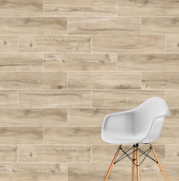 Керамогранит Vitra ОриджинВуд Беж Мат 20X80